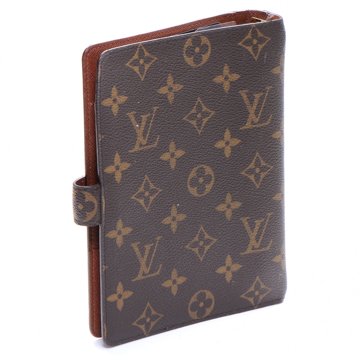 Louis Vuitton Monogram Agenda Medium Ring 3 of 7
