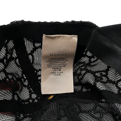 Gucci GG Mesh Baseball L Hat Black 7 of 8