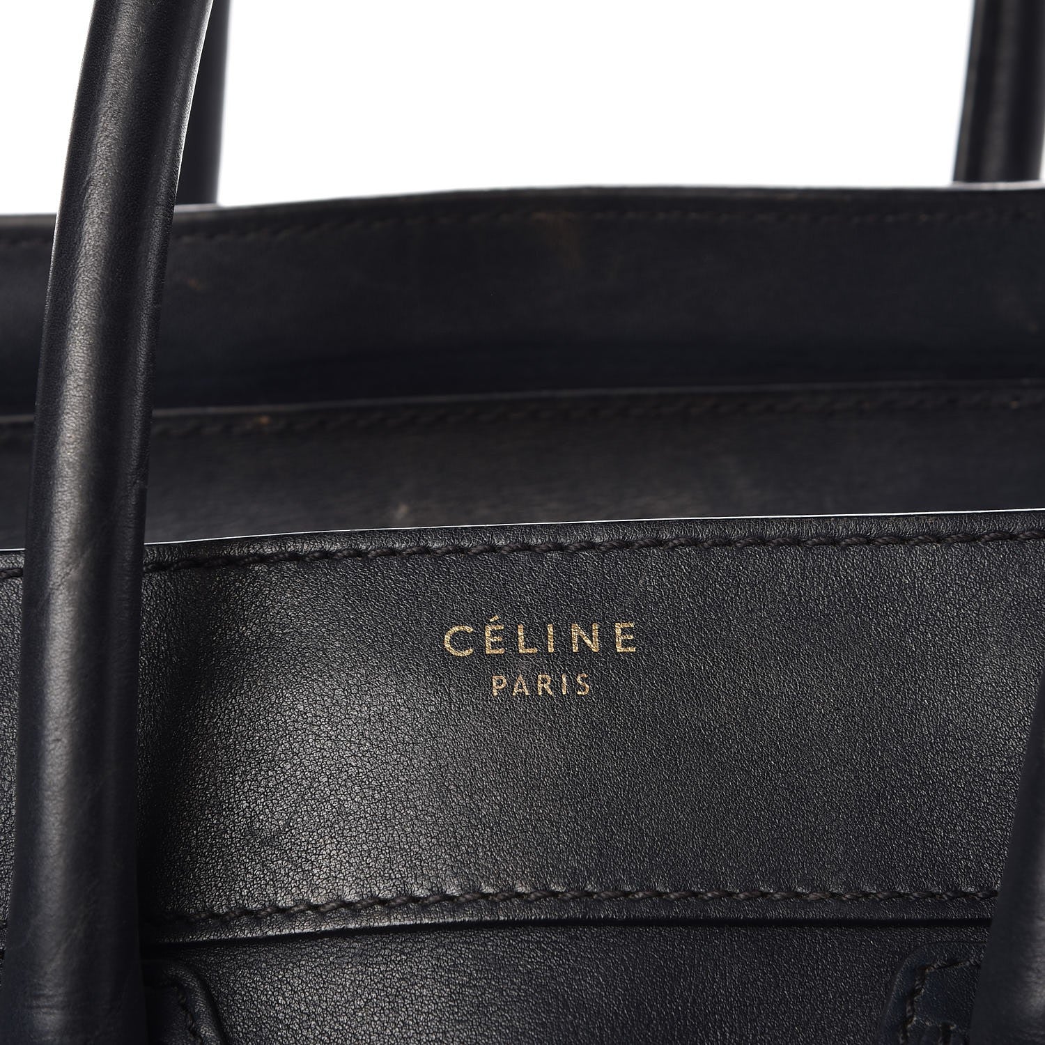 Celine Smooth Calfskin Mini Luggage Navy Blue 13 of 21