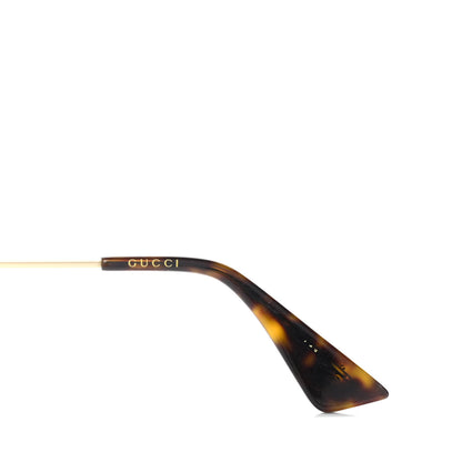 Gucci Web Aviator Sunglasses GG0062S Green Red 7 of 8