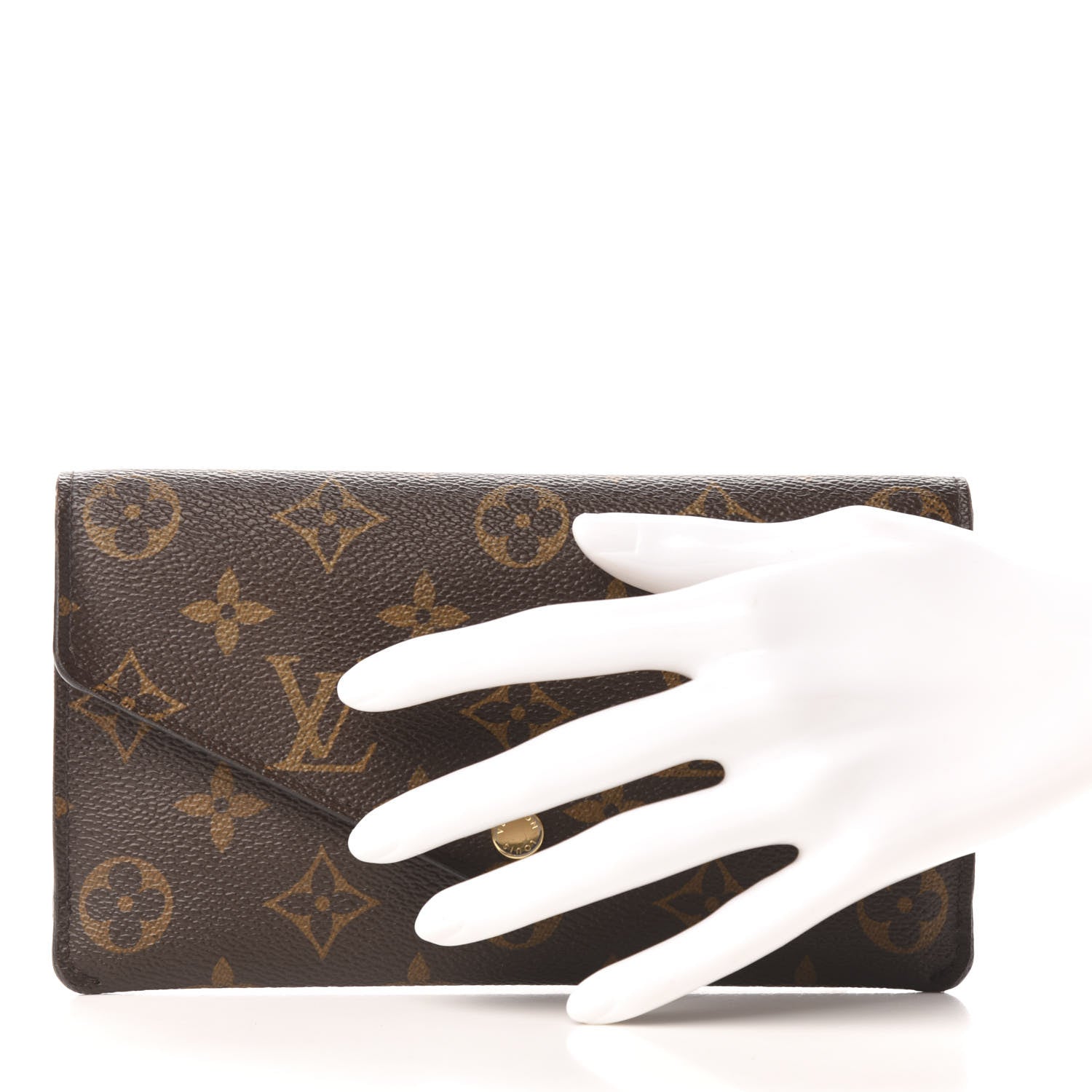 Louis Vuitton Monogram Jeanne Wallet Rose Ballerine 2 of 7