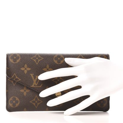 Louis Vuitton Monogram Jeanne Wallet Rose Ballerine 2 of 7