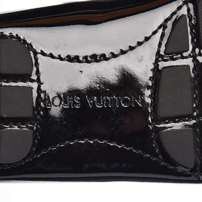 Louis Vuitton Patent Monte Carlo Loafers 7 Black 6 of 9