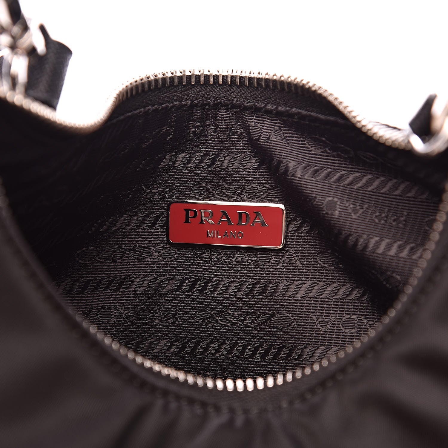 Prada Nylon Lunar New Year Re-Edition 2005 Shoulder Bag Black 7 of 12