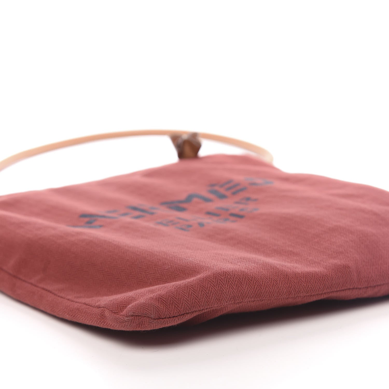 Hermes Canvas Swift Aline Grooming Bag Rouge H Gold 9 of 12
