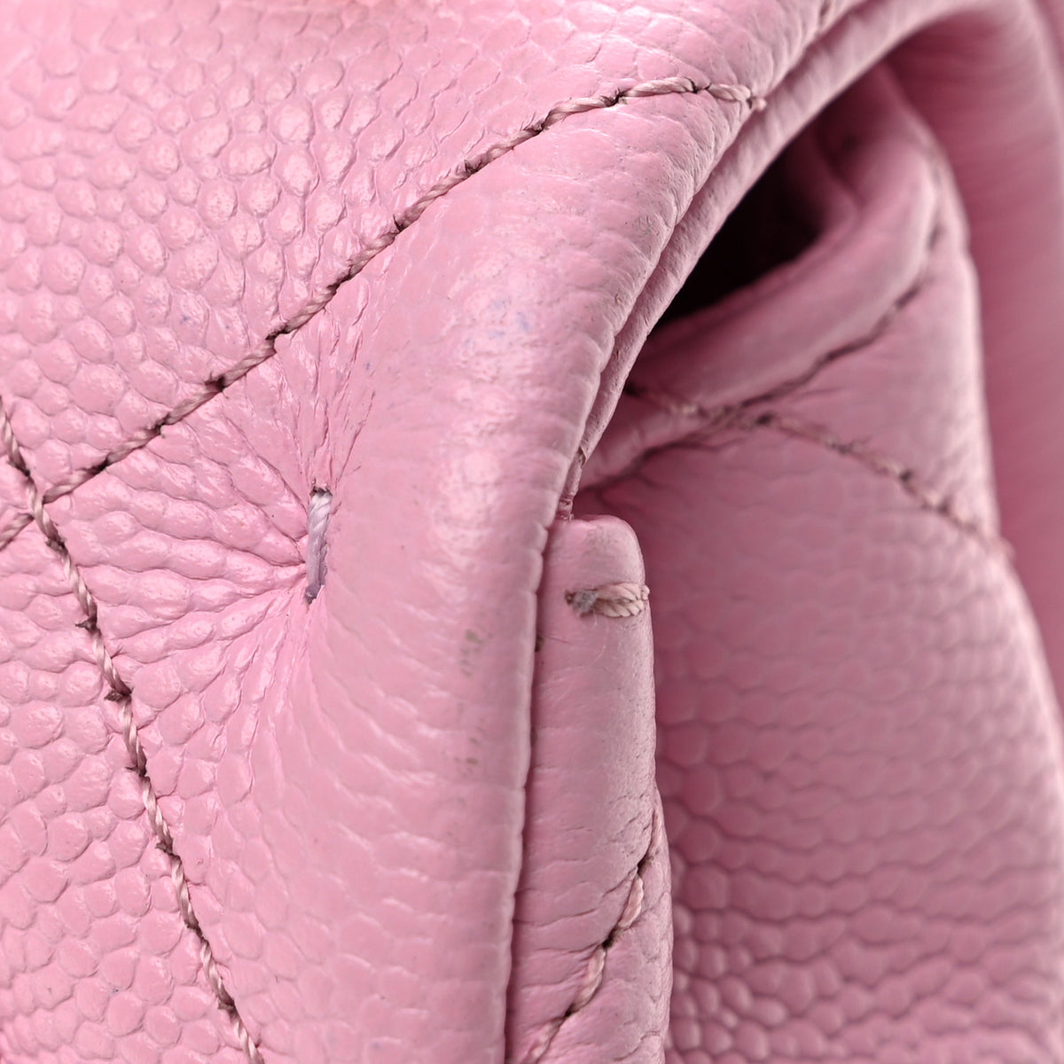 Chanel Caviar Quilted Mini Sweetheart Flap Lilac 13 of 14