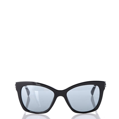 Chanel CC Butterfly Signature Sunglasses 5313 Black 2 of 8