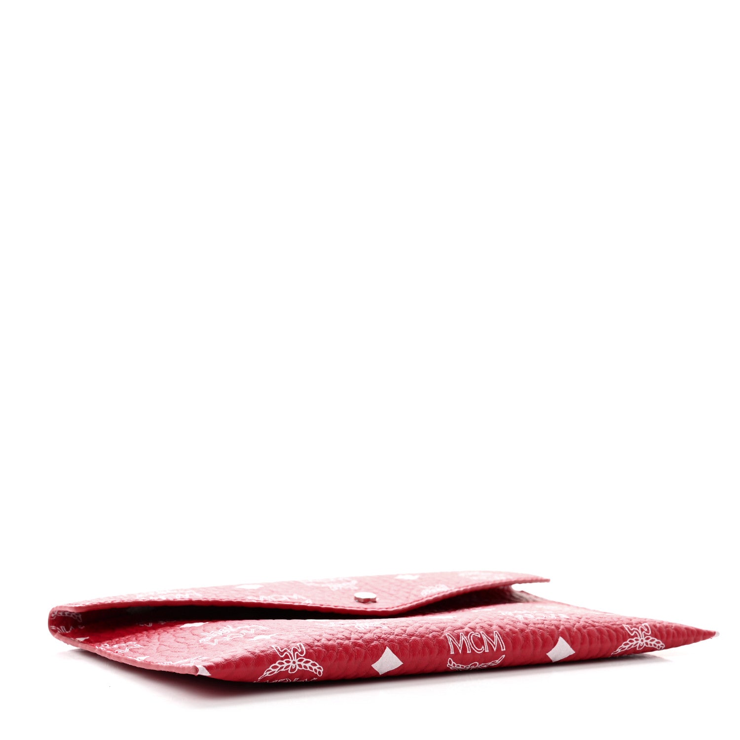 MCM Visetos Envelope Clutch Red 4 of 8