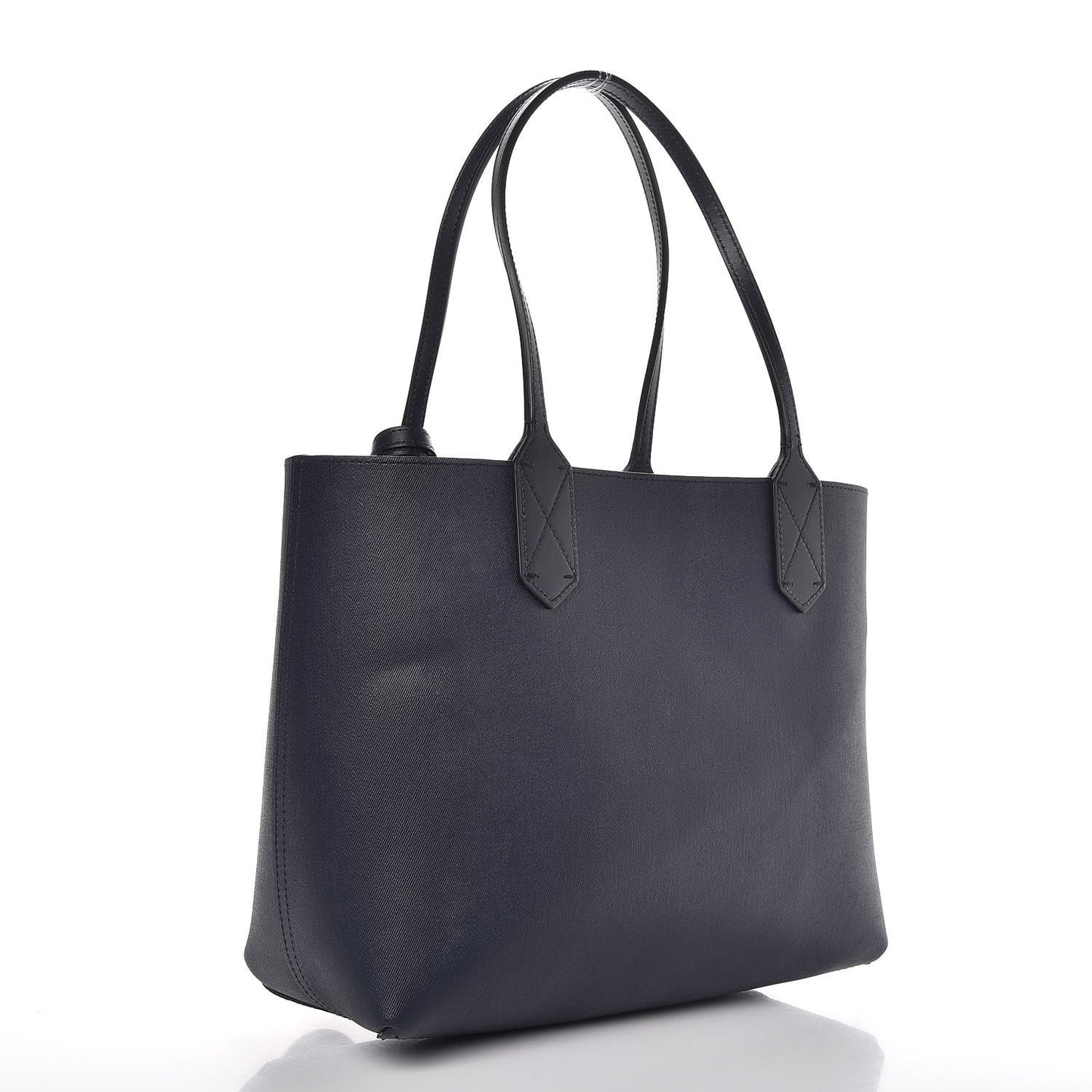 GG Supreme Monogram Blooms Small Reversible Tote Beige Blue Navy