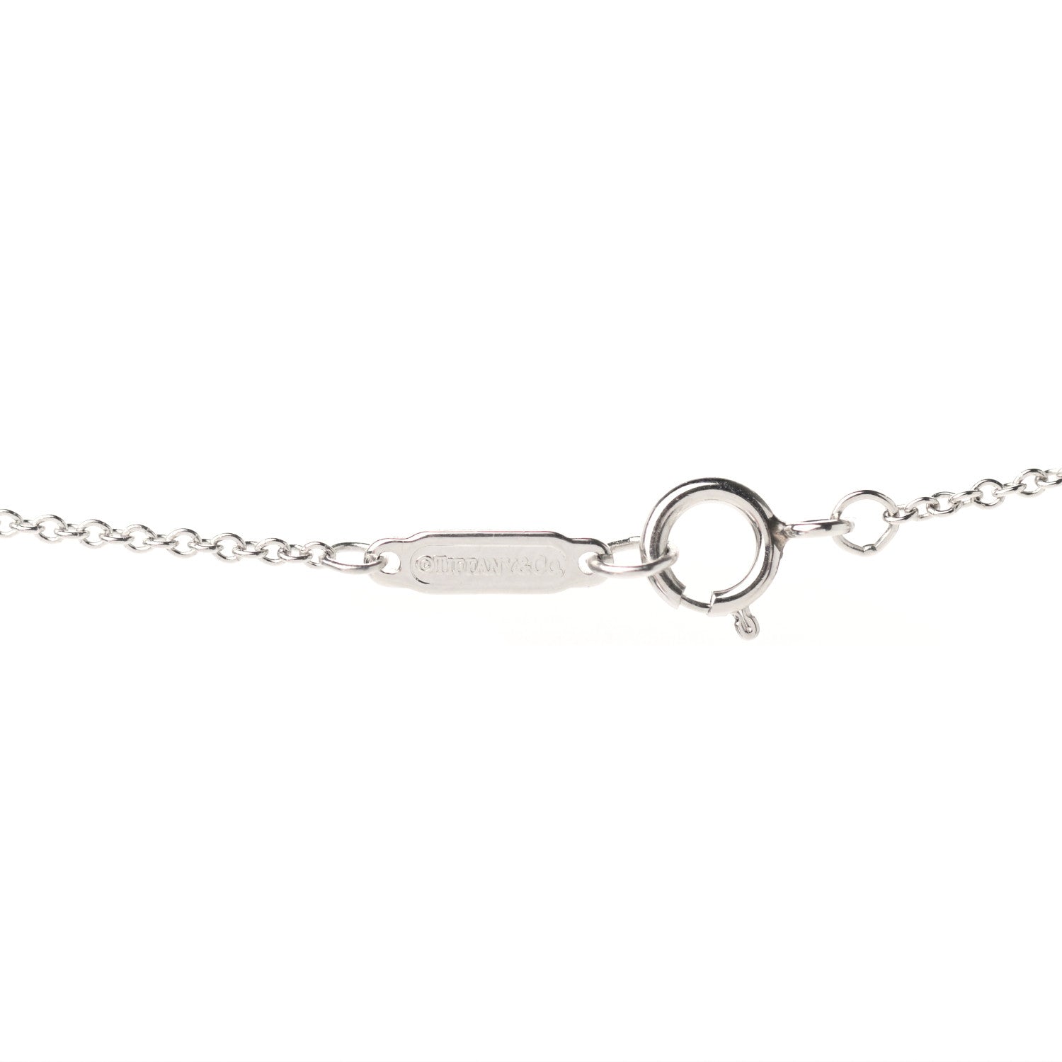 Tiffany Platinum Diamond Small Enchant Flower Pendant Necklace 4 of 5