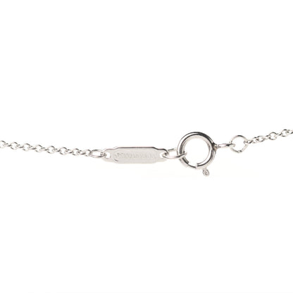 Tiffany Platinum Diamond Small Enchant Flower Pendant Necklace 4 of 5