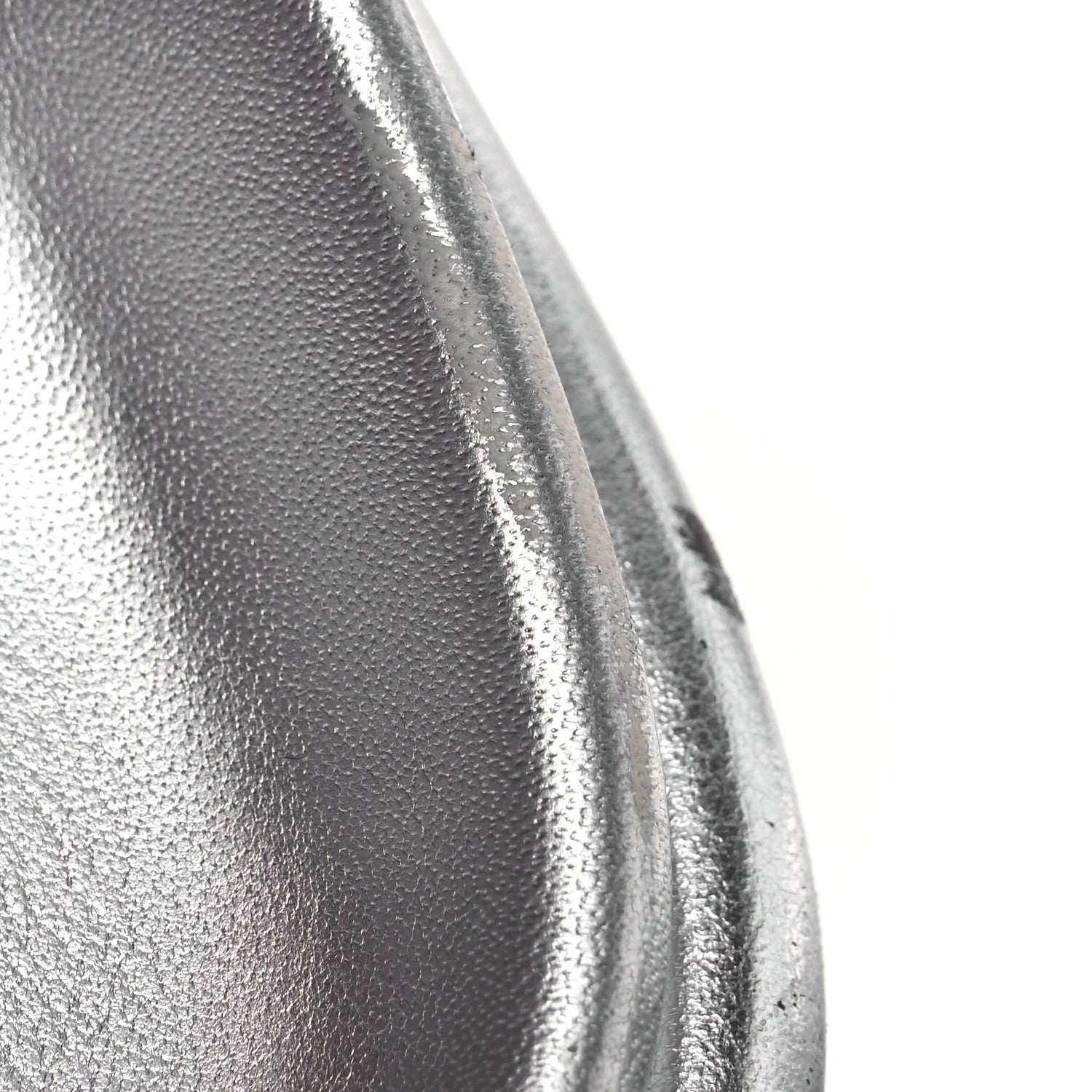 Louis Vuitton Lambskin Embossed Monogram Pool Pillow Flat Comfort Mule 39 Silver 14 of 14