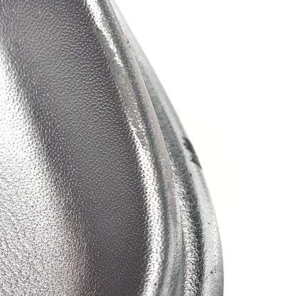 Louis Vuitton Lambskin Embossed Monogram Pool Pillow Flat Comfort Mule 39 Silver 14 of 14