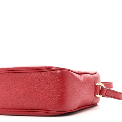 Gucci Pebbled Calfskin Small Soho Disco Bag Tabasco Red 10 of 10