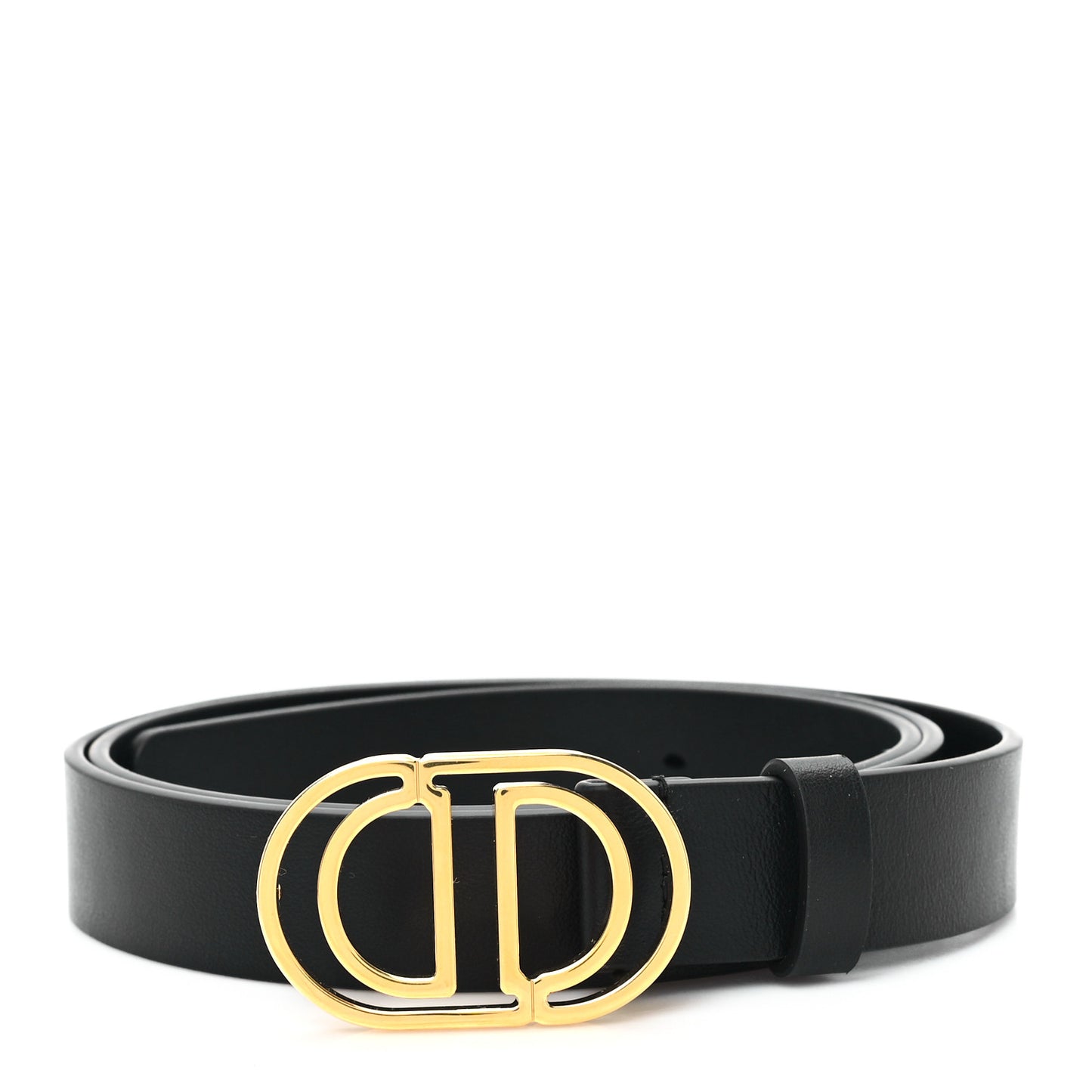 Calfskin 30 Montaigne Cut-Out CD Belt 95 38 Black