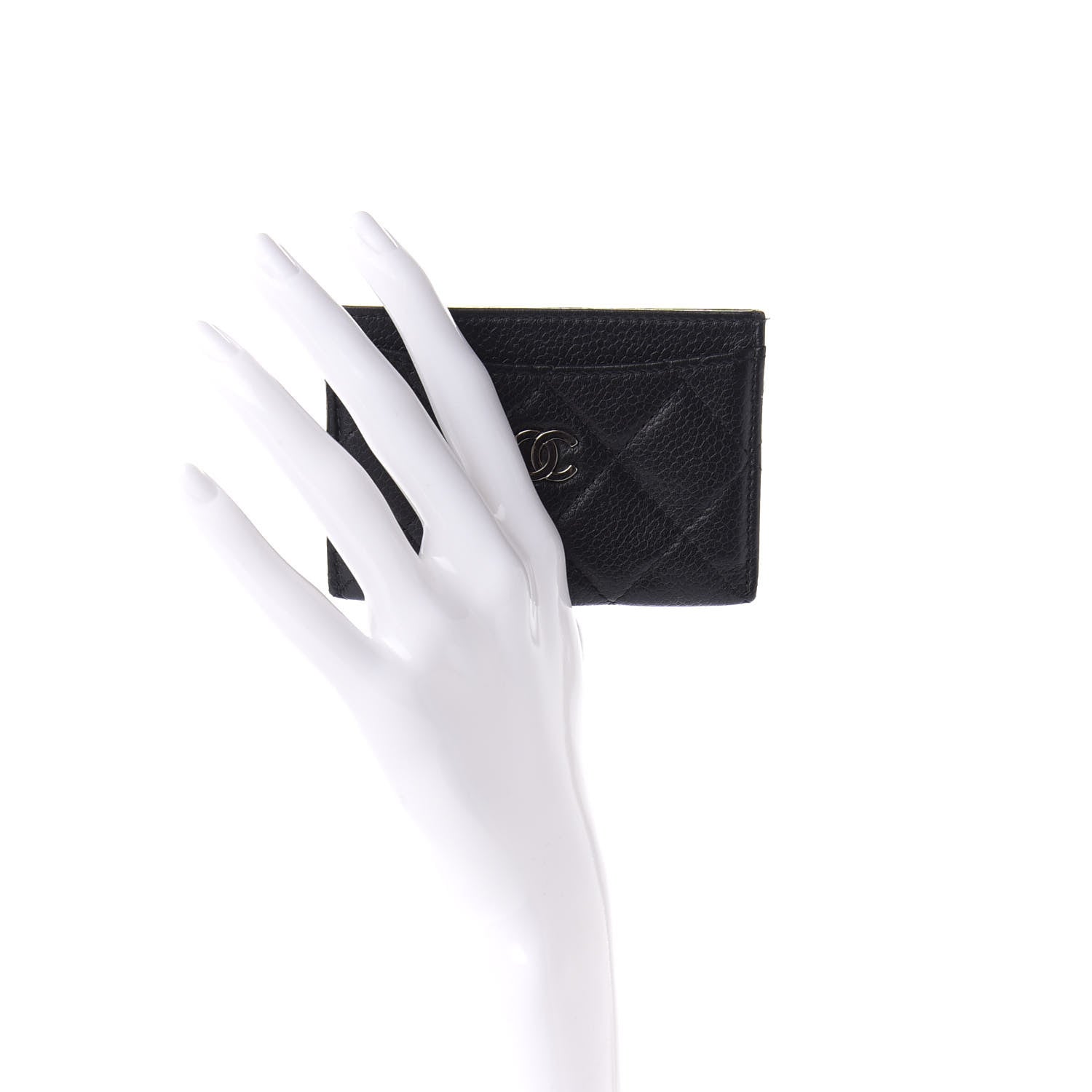 Chanel Caviar Quilted Card Holder Black 2 of 10