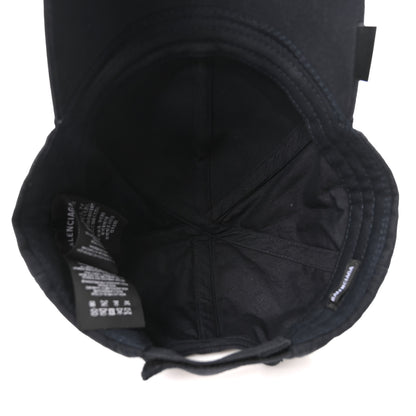 Balenciaga Cotton BB Logo Baseball Hat L Navy 8 of 10