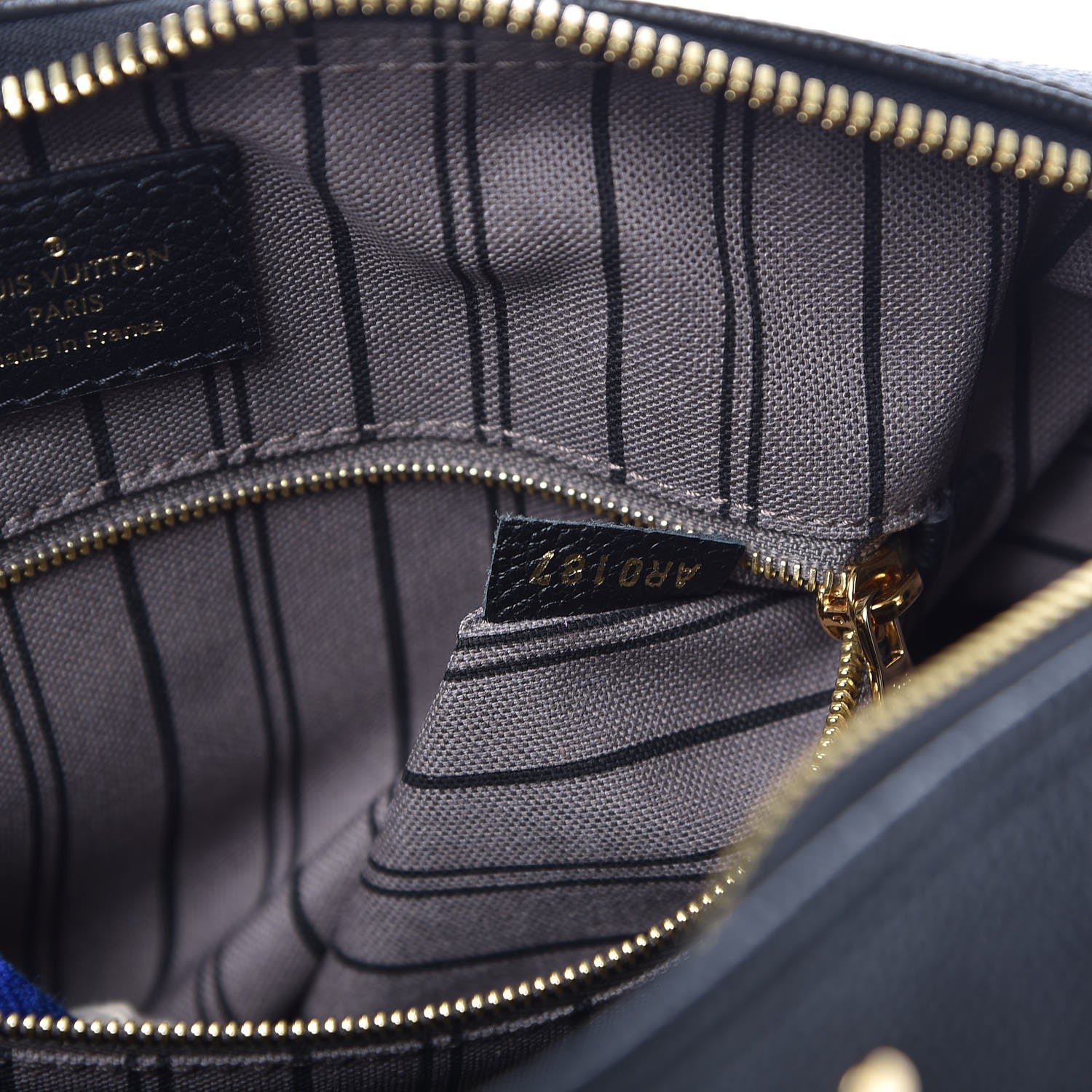Louis Vuitton Empreinte Speedy Bandouliere 25 NM Black 7 of 9