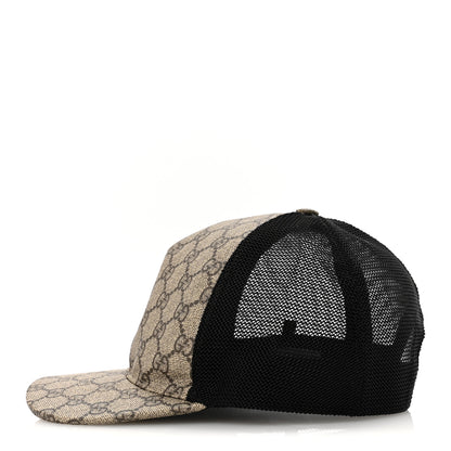 Gucci GG Supreme Monogram Baseball Hat L 59 Beige 4 of 8