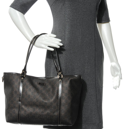 Gucci GG Plus Monogram Medium Joy Tote Dark Brown 2 of 7