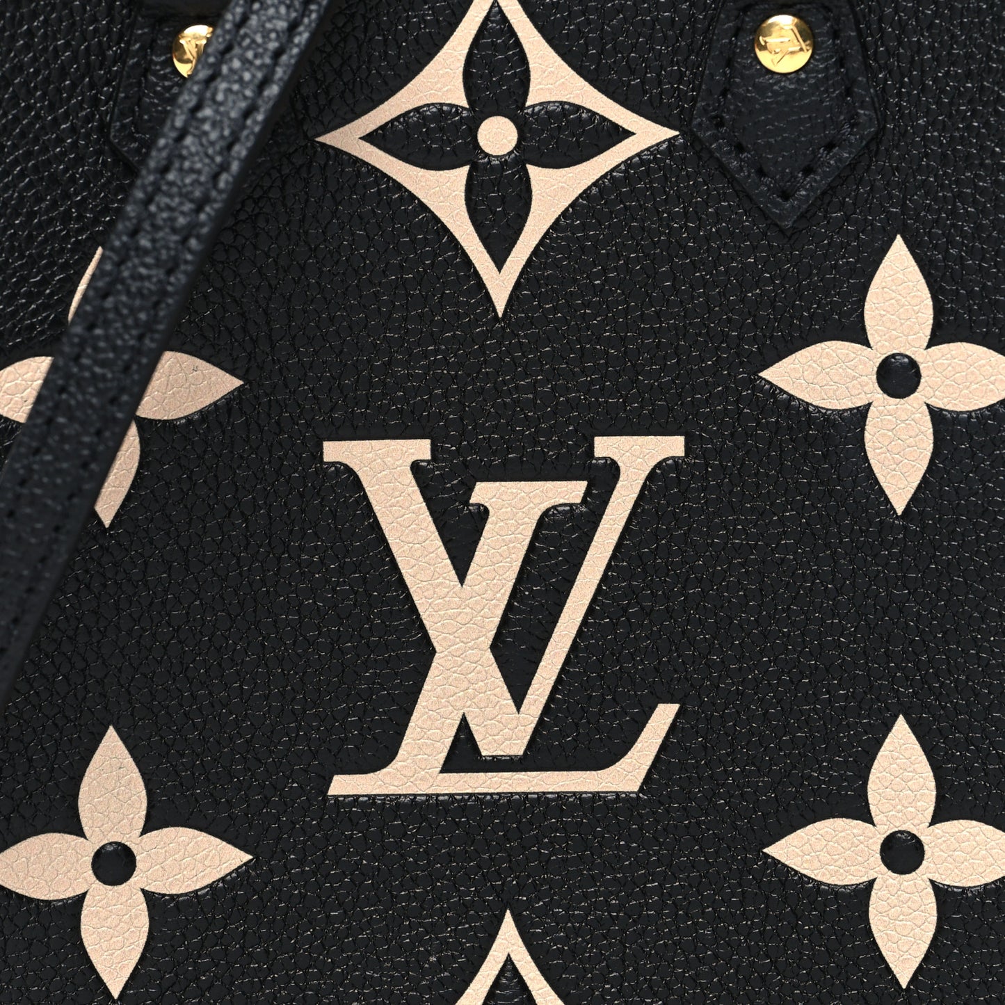 Empreinte Monogram Giant Petit Sac Plat Black Beige