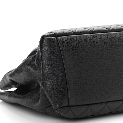 Chanel Caviar Quilted Grand Shopping Tote GST Black 9 of 10