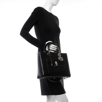 Christian Dior Calfskin Large Lady Dior Pockets Black 3 of 10