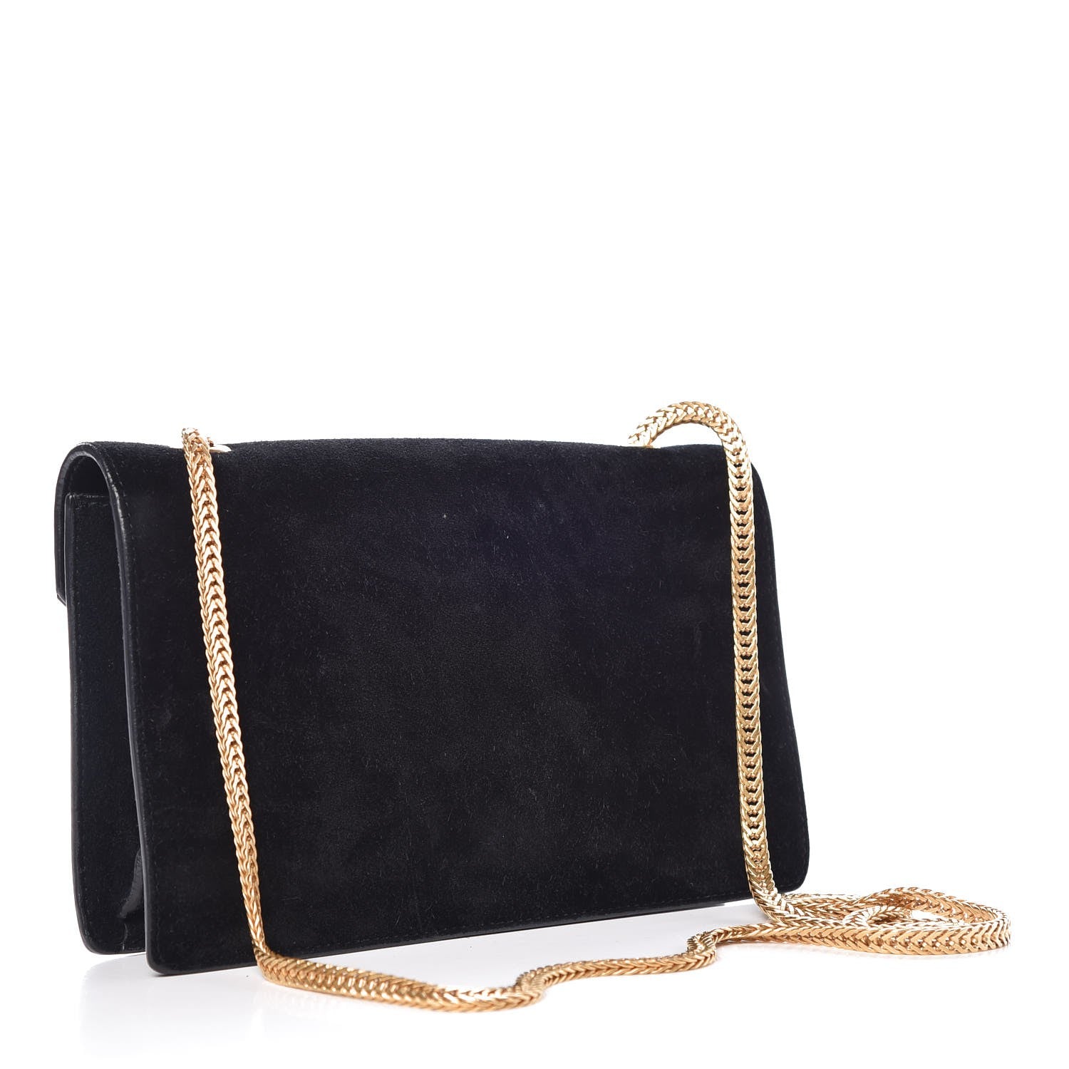 Saint Laurent Suede Small Betty Black 3 of 9