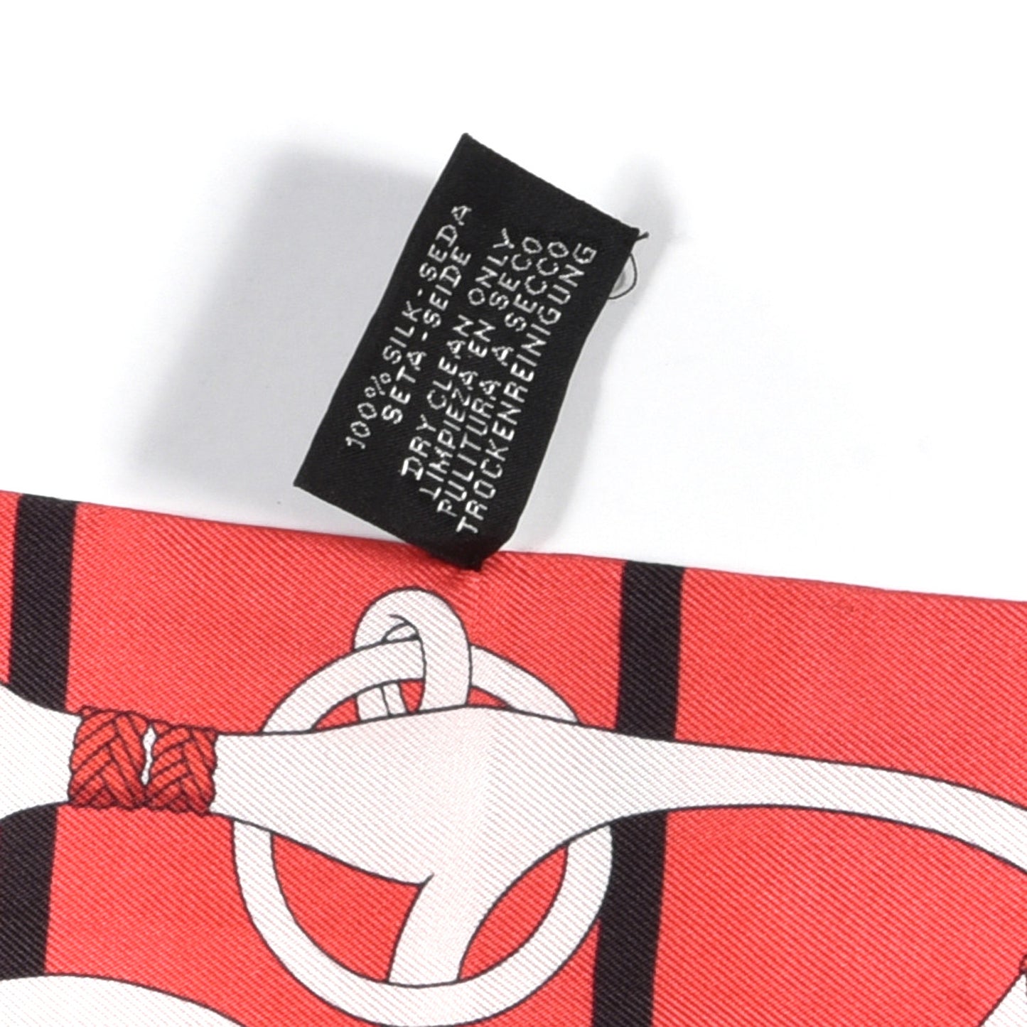 Silk Panoplie Equestre Twilly Rouge Creme Ebene