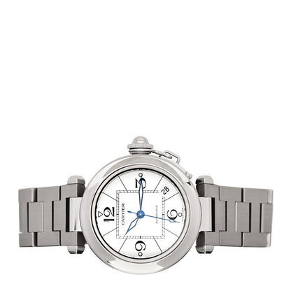 Cartier Stainless Steel 35mm Pasha C Automatic Watch 2 of 5