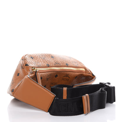 MCM Visetos Stark Belt Bag Cognac 3 of 8