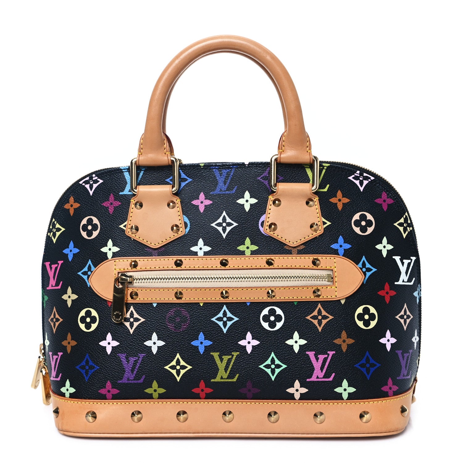 Louis Vuitton Monogram Multicolor Alma Black 1 of 11