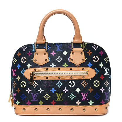 Louis Vuitton Monogram Multicolor Alma Black 1 of 11