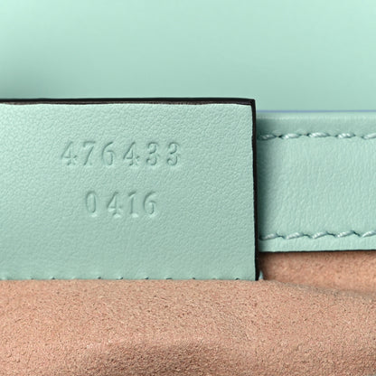 Gucci Calfskin Matelasse Diagonal Super Mini GG Marmont Shoulder Bag Multicolor Pastel 7 of 10