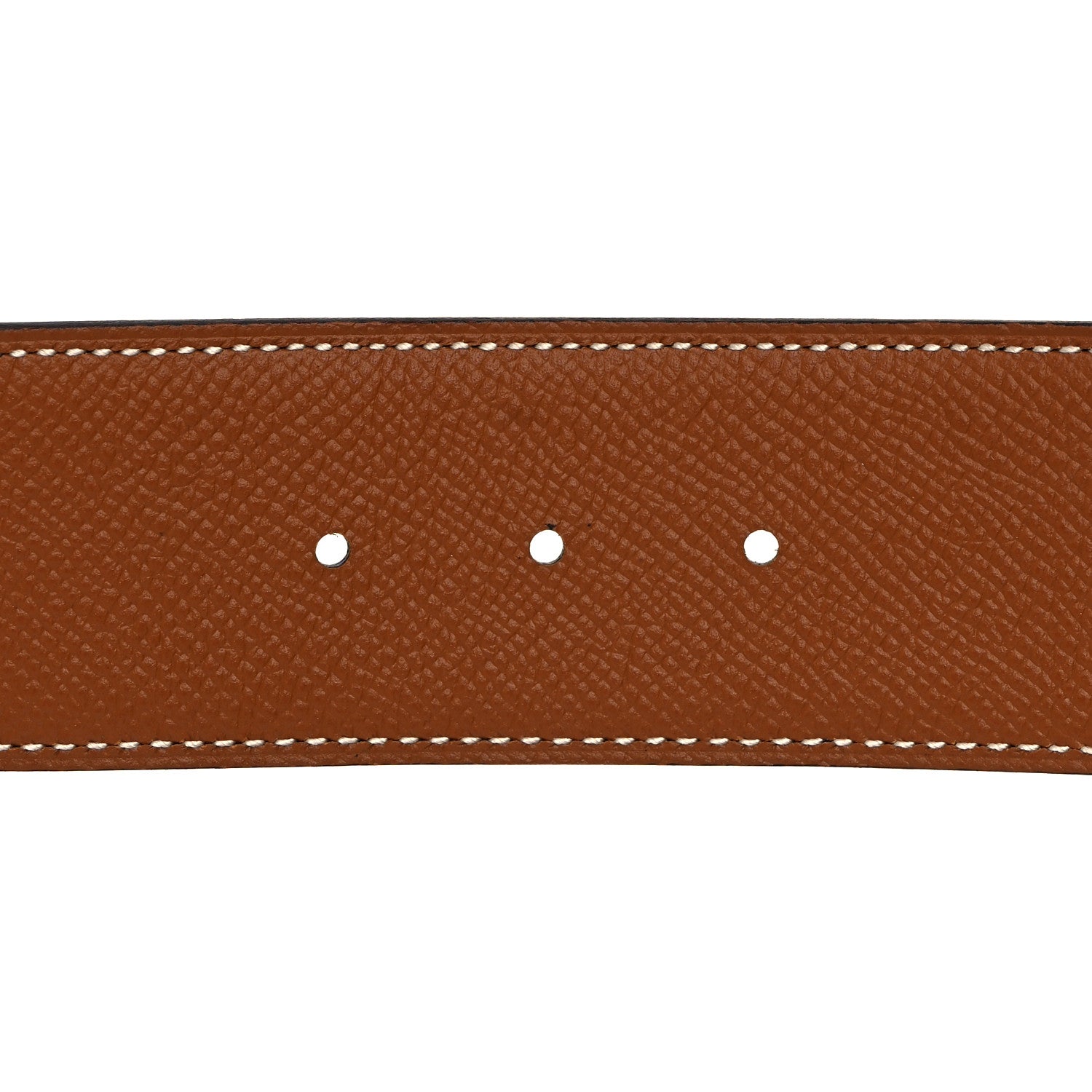 Hermes Tadelakt Epsom 42mm Constance 2 H Belt 105 Black Gold 5 of 5