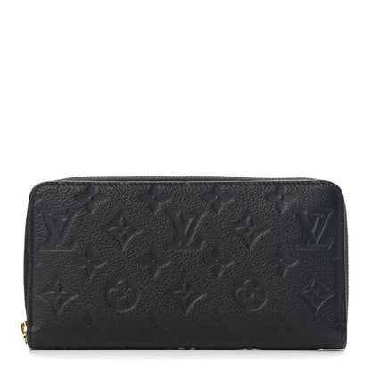 Louis Vuitton Empreinte Zippy Wallet Black 1 of 8