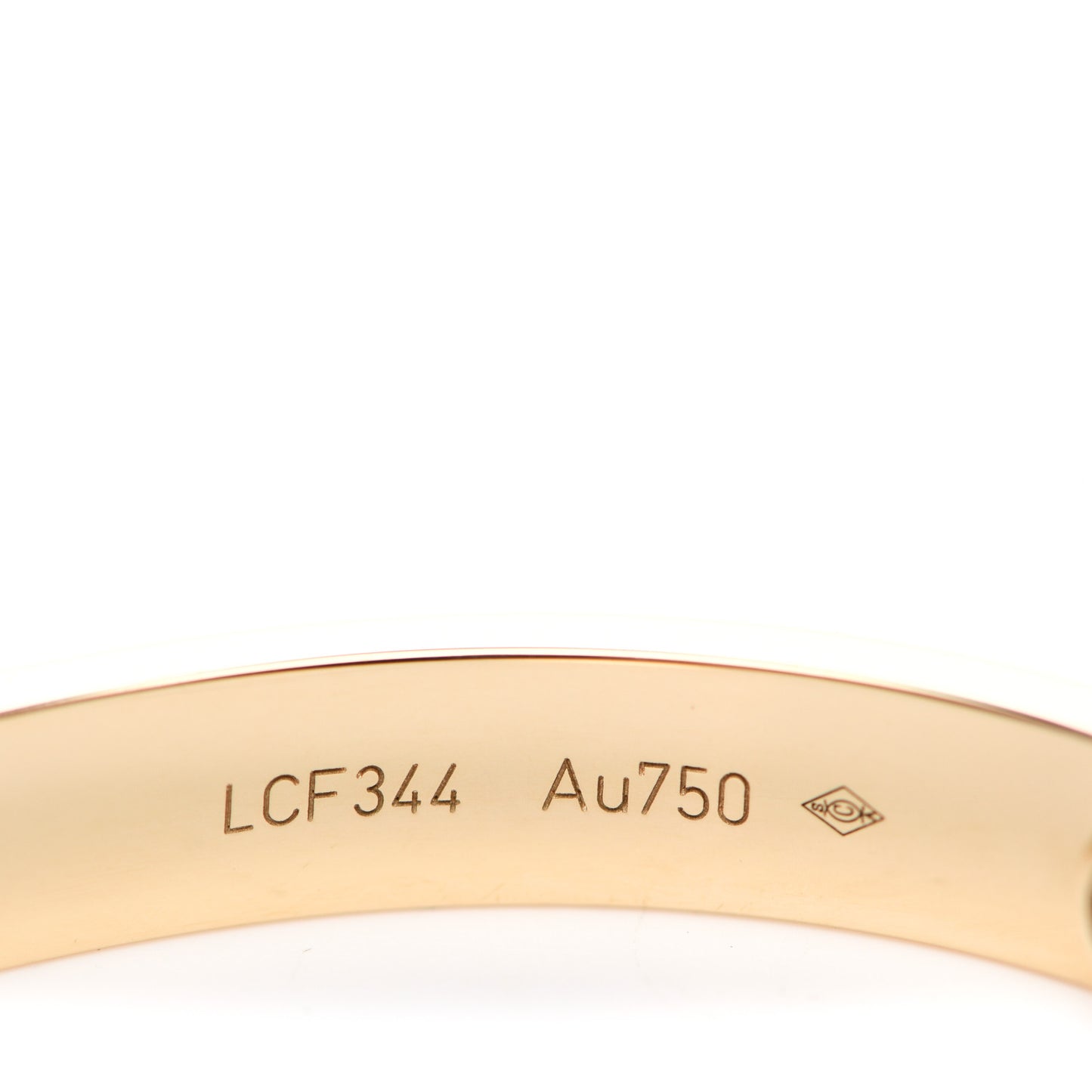 18K Yellow Gold LOVE Bracelet 16