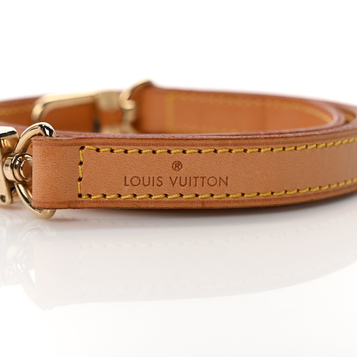 Louis Vuitton Vachetta 16mm Long Shoulder Strap 3 of 4