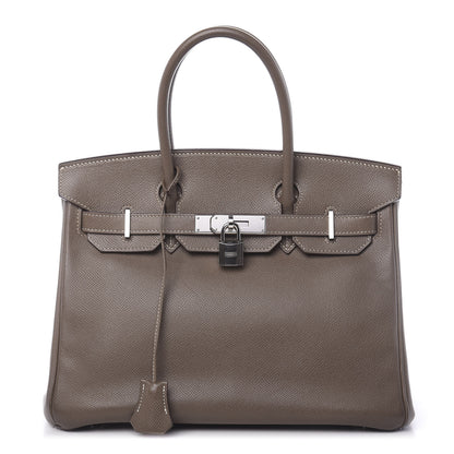 Hermes Epsom Birkin 30 Etoupe 1 of 13