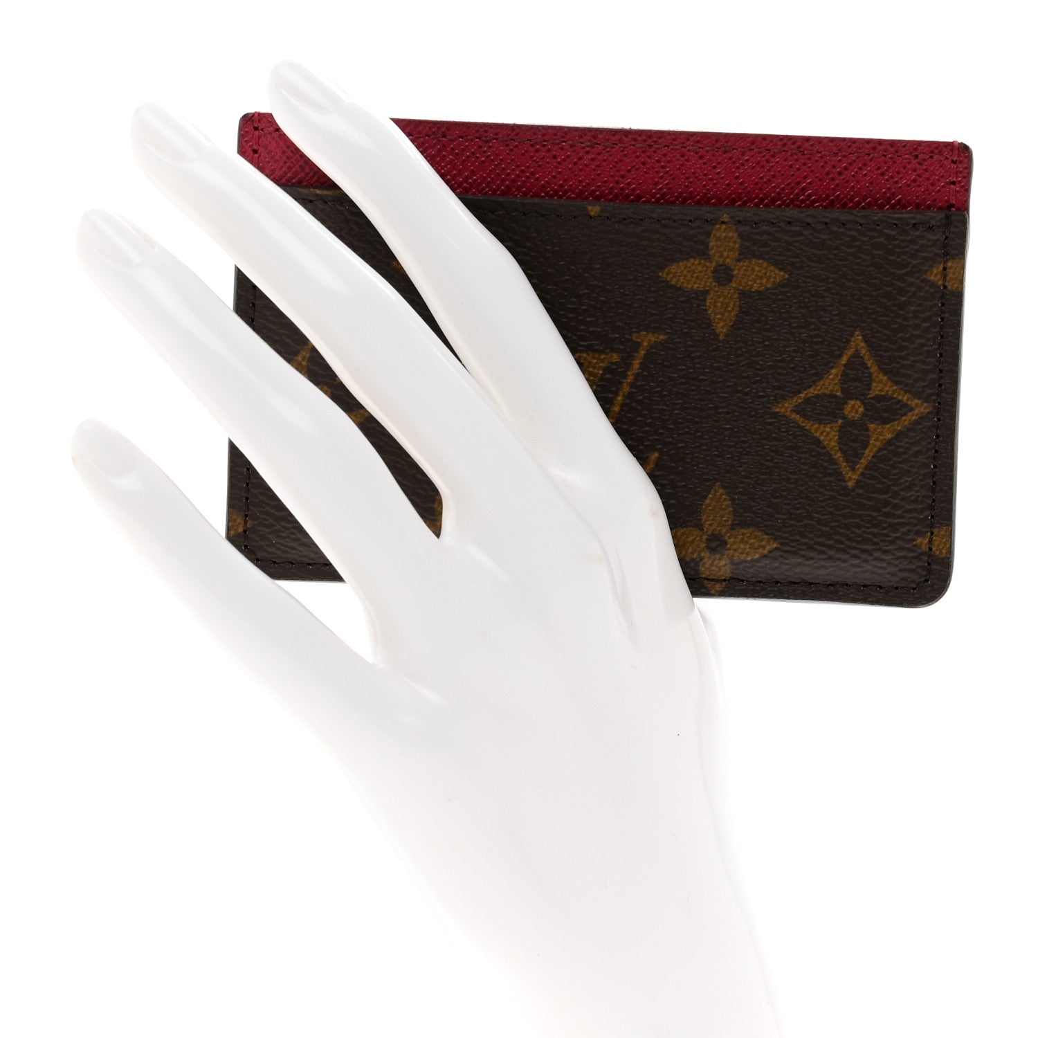 Louis Vuitton Monogram Card Holder Fuchsia 2 of 7