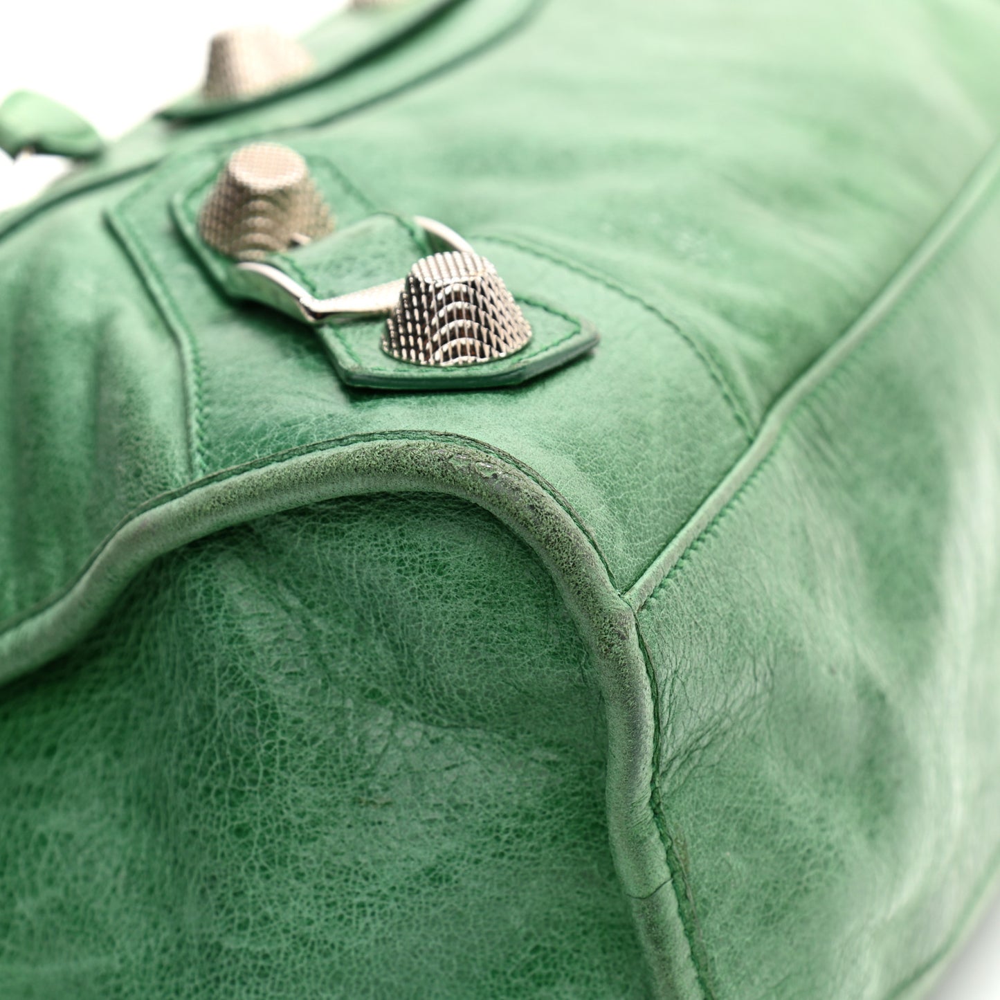 Agneau Giant 21 Silver Hardware City Vert Gazon