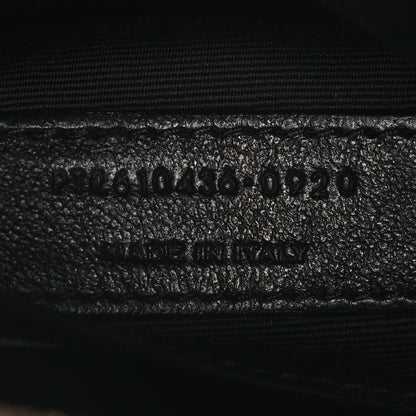Saint Laurent Grain De Poudre Matelasse Chevron Quilted Round Vinyle Camera Bag Crema Soft 25 of 40