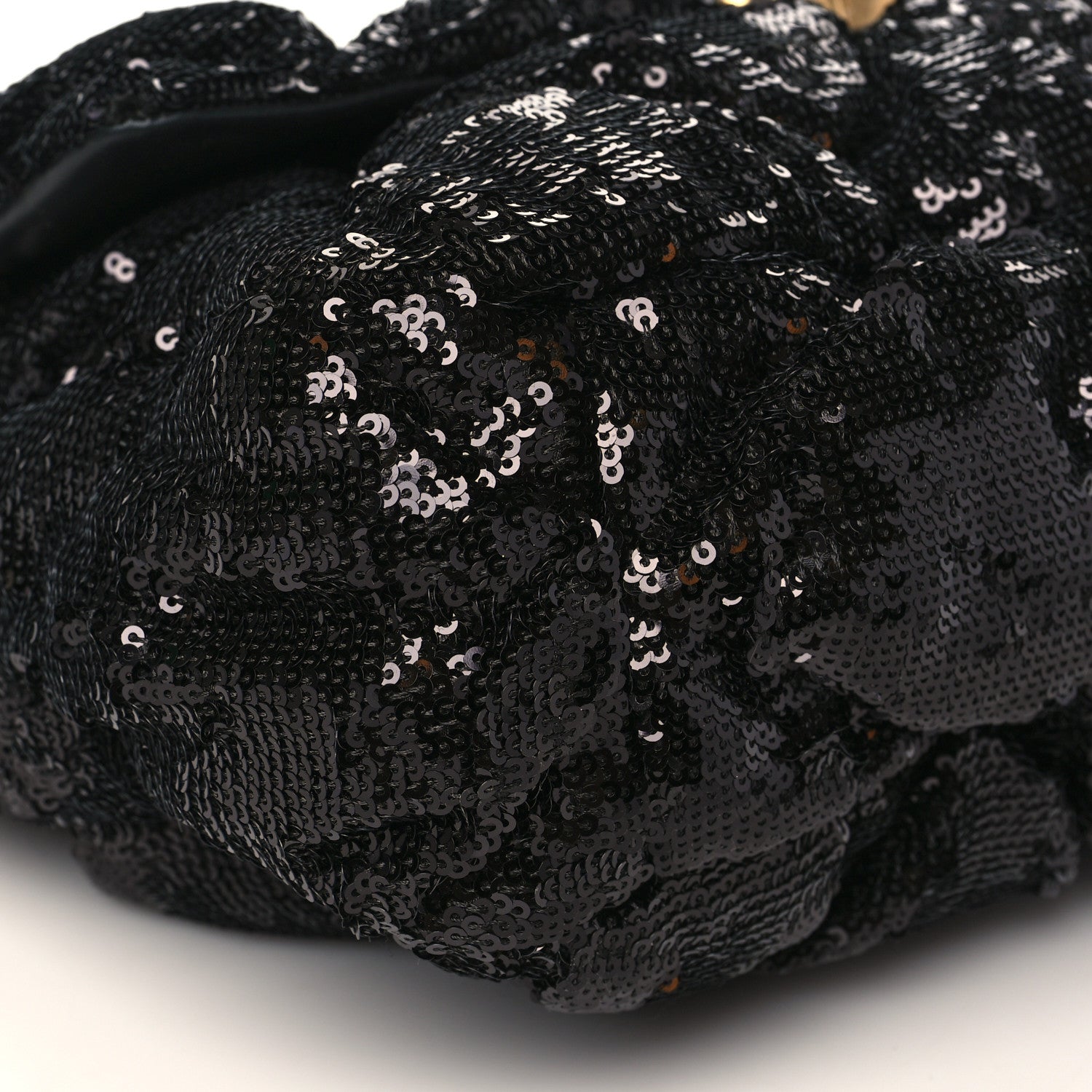 Chanel Sequin Quilted Large Chanel 19 Flap Black 8 of 9
