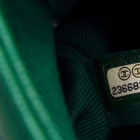 Chanel Caviar Quilted Small Coco Handle Flap Green 9 of 11