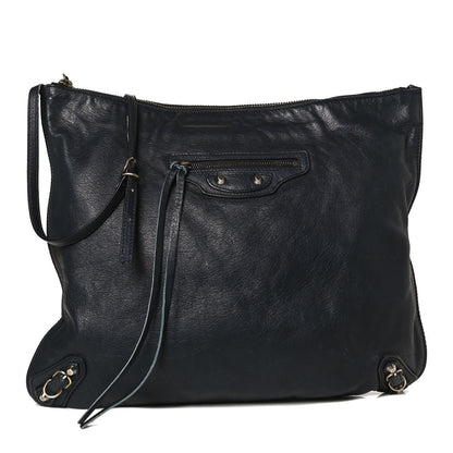 Balenciaga Calfskin Milkyway Ligne Papier Messenger Bleu Roi 1 of 15