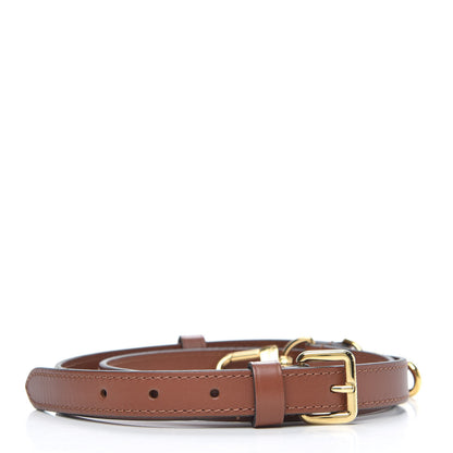 Louis Vuitton Calfskin V Tote BB Shoulder Strap Caramel 2 of 3