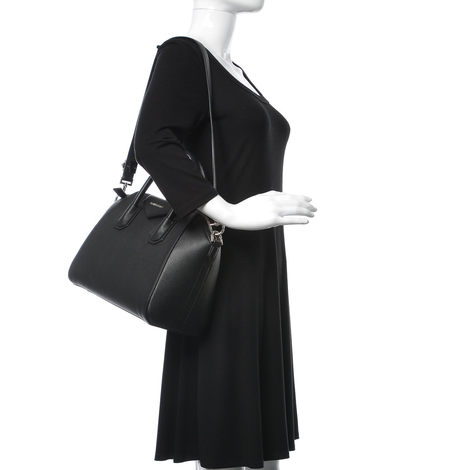 Givenchy Sugar Goatskin Small Antigona Black 2 of 13