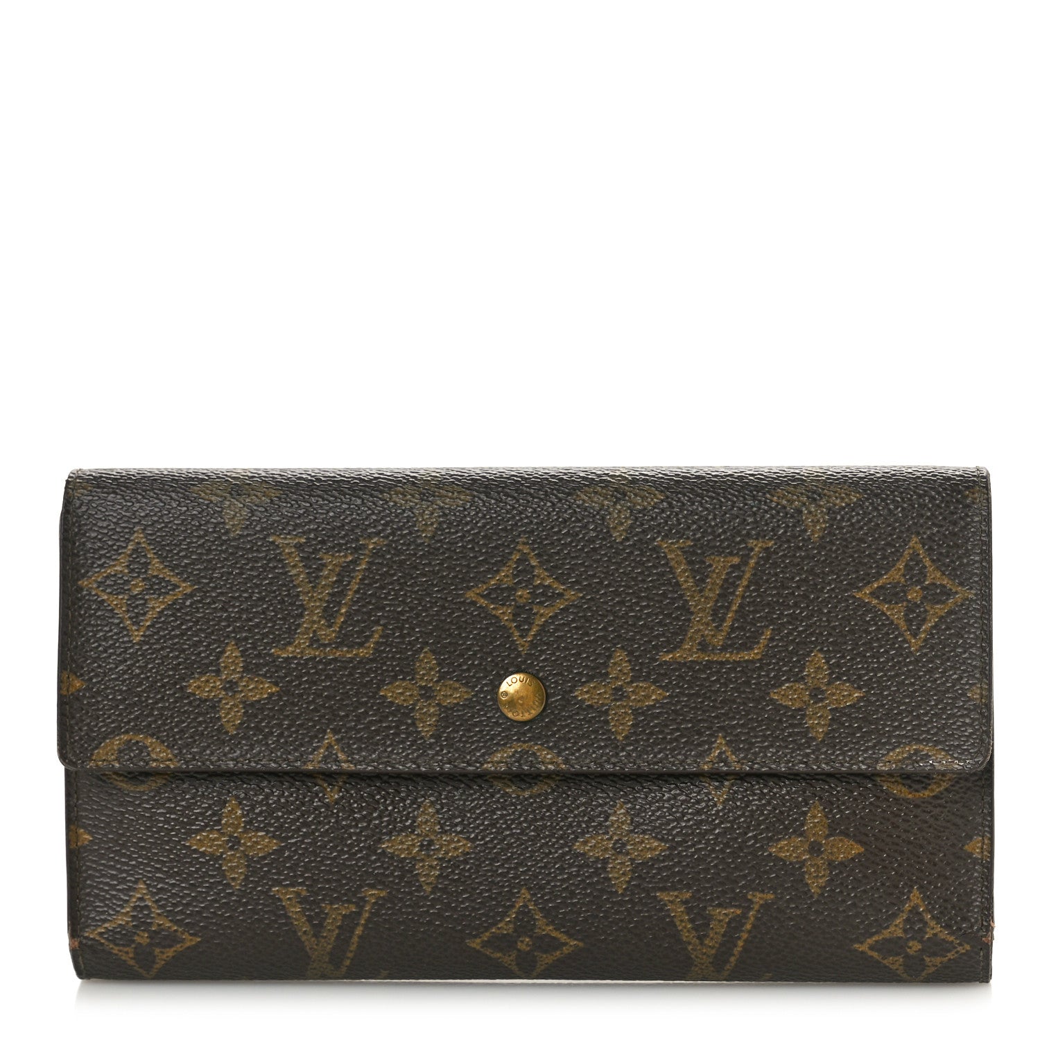 Louis Vuitton Monogram Porte Tresor International Wallet 1 of 10