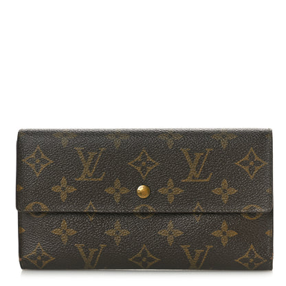 Louis Vuitton Monogram Porte Tresor International Wallet 1 of 10