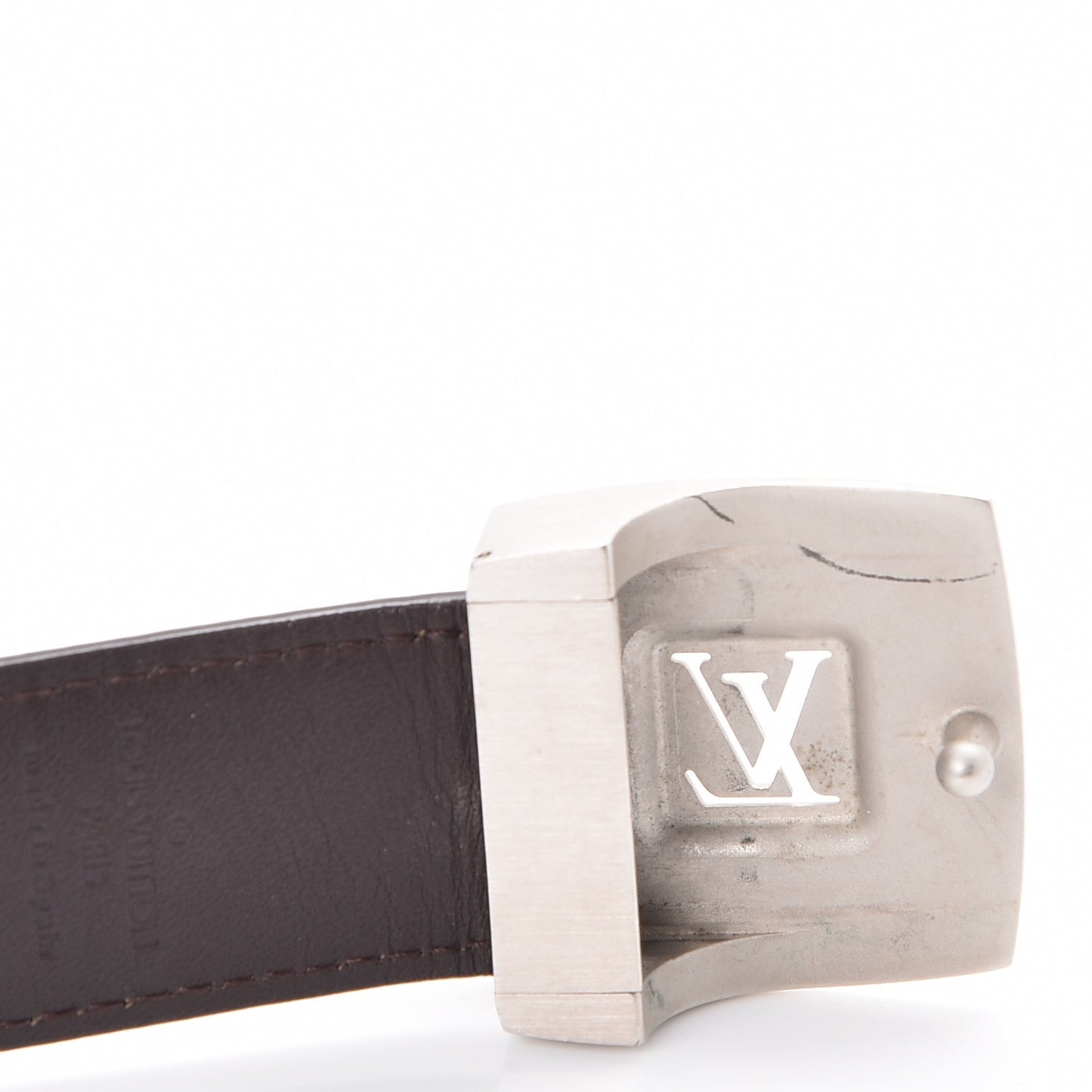 Monogram LV Cut Reversible Belt 85 34